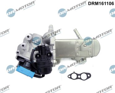 Zawór EGR z chłodnicą Dr.Motor DRM161106 9678257280 PSA FORD/FIAT