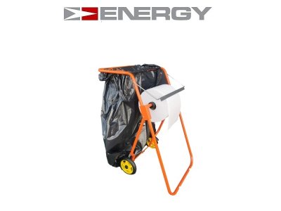 Stojak na ręcznik w rolce ENERGY NE10002 +worek+kółka