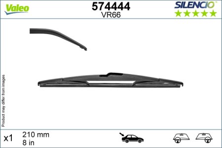 Wycieraczka VALEO 574444 YQ00056480 SILENCIO tył 210mm