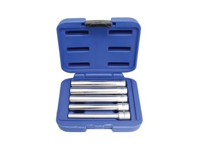 ZESTAW NASADEK 3/8 EXTRA DŁUGIE 6-KT