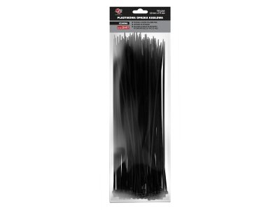 PLASTIKOWA OPASKA KABLOWA - CZARNA 4,8MM X 370