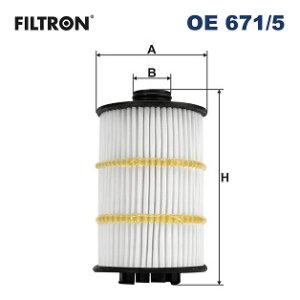 FILTR OLEJU FILTRON OE671/5 079198405D  AUDI