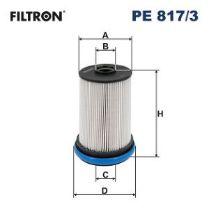 FILTR PALIWA FILTRON PE817/3 PU7013KIT  FORD