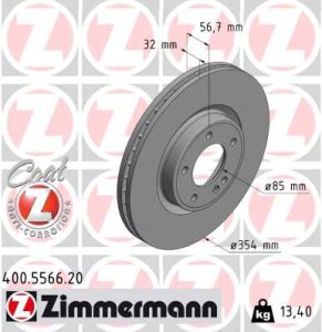 TARCZA HAMULC. MERCEDES W463 G-KLASA 18- PRZÓD