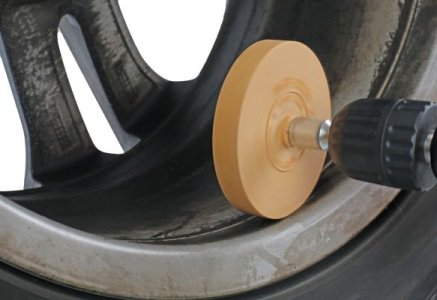 GUMOWY KRĄŻEK DO USUWANIA KLEJU, 90 MM