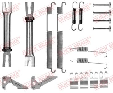 SPRĘŻYNKI DO SZCZĘK HAM. VW POLO V 09-
