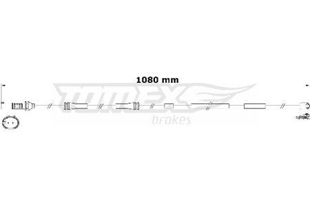 CZUJNIK KLOCK. HAMULC. BMW 5 F10,F11  10- PRZÓD