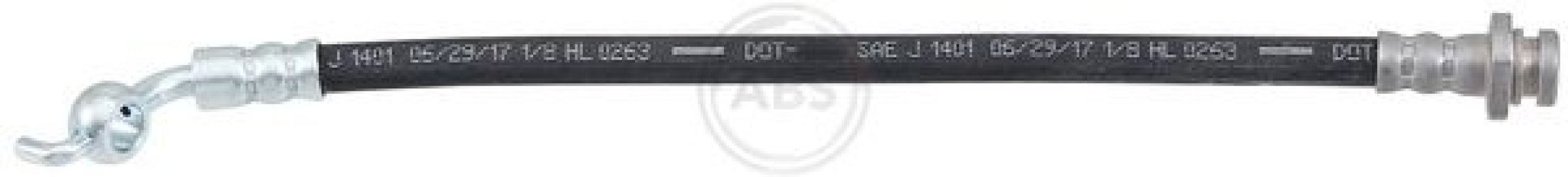 PRZEWÓD HAMULCOWY GIĘTKI INFINITI QX60 12- TYŁ