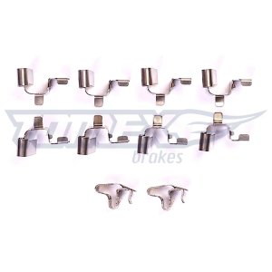 ZEST. MONT. KLOCKÓW HAMULC. SUZUKI SWIFT II 89-05PRZÓD