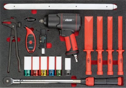 WKŁADKA KLUCZ PNEUMATYCZNY NASADKI ALU - WYPRZEDAŻ