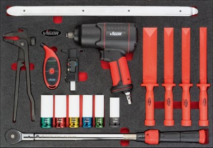 WKŁADKA KLUCZ PNEUMATYCZNY NASADKI ALU - WYPRZEDAŻ