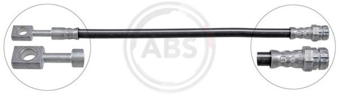 PRZEWÓD HAMULCOWY GIĘTKI AUDI A4 16- TYŁ