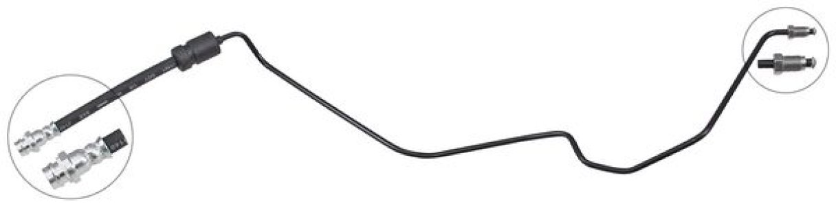 PRZEWÓD HAMULCOWY GIĘTKI VOLVO V70 III 07-16PT