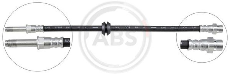 PRZEWÓD HAMULCOWY GIĘTKI BMW X5 18-TYŁ