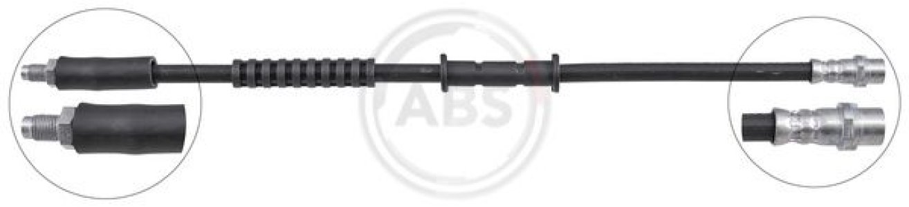 PRZEWÓD HAMULCOWY GIĘTKI MERCEDES W222 13-PRZÓD