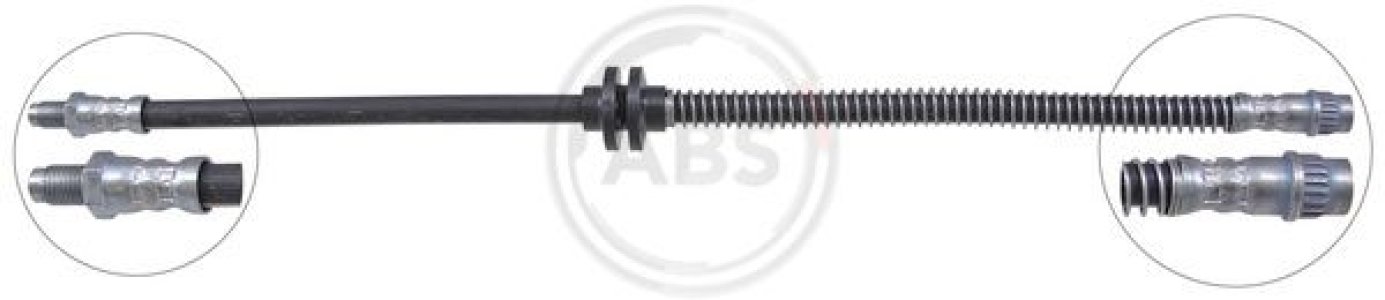 PRZEWÓD HAMULCOWY GIĘTKI RENAULT TWINGO II 07-PRZÓ