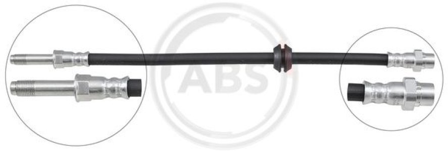 PRZEWÓD HAMULCOWY GIĘTKI BMW 5 G30,F90 16-TYŁ