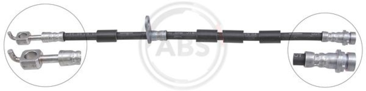 PRZEWÓD HAMUL GIĘTKI FORD TRANSIT COURIER 14-LP