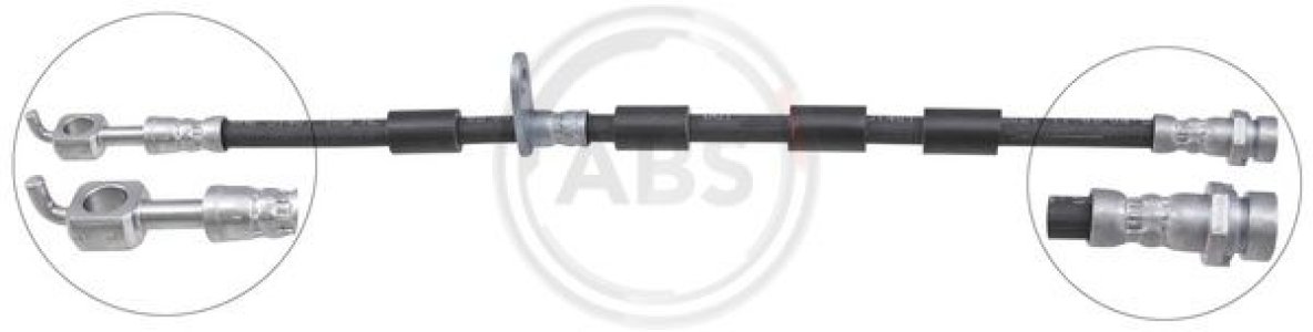 PRZEWÓD HAMUL GIĘTKI FORD TRANSIT COURIER 14-PP