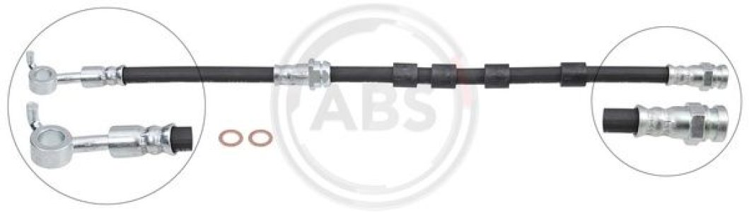 PRZEWÓD HAMULCOWY GIĘTKI MAZDA 2 14- LP