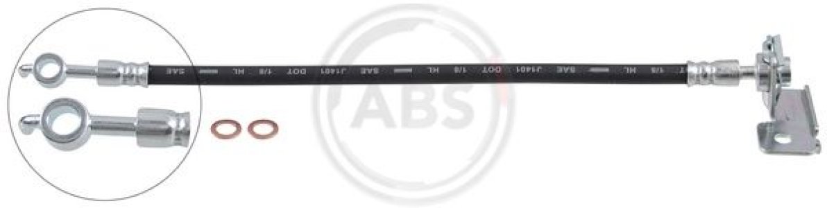 PRZEWÓD HAMULCOWY GIĘTKI HYUNDAI I20 II 14- LT