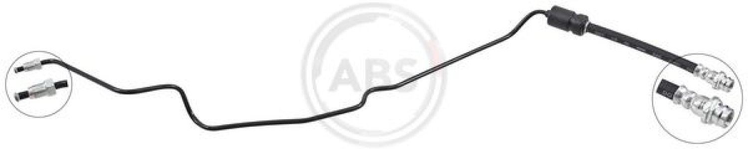 PRZEWÓD HAMULCOWY GIĘTKI VOLVO V60 II 18-PT