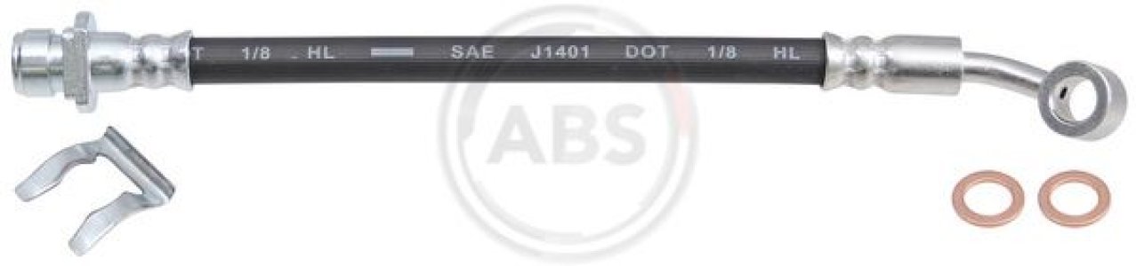 PRZEWÓD HAMULCOWY GIĘTKI HONDA JAZZ III 07-LT