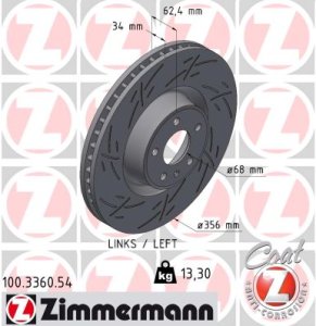 TARCZA HAMULC. AUDI A6 ALLROAD 12- LP