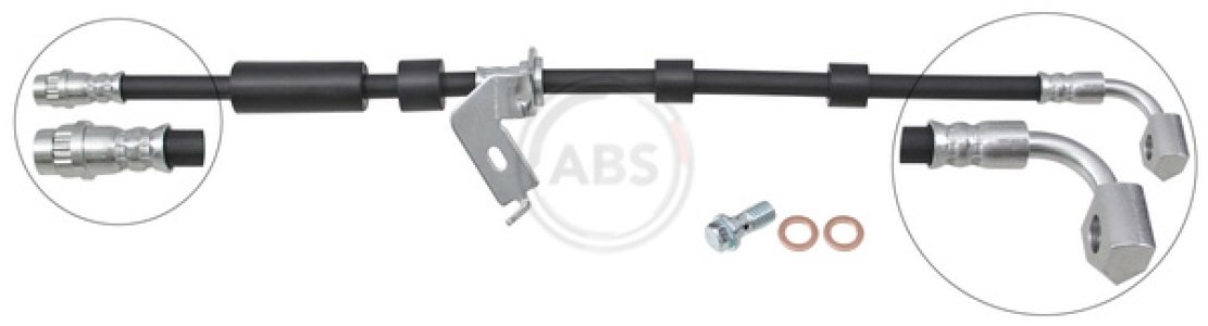 PRZEWÓD HAMULCOWY GIĘTKI VOLVO S60 III 19- PP