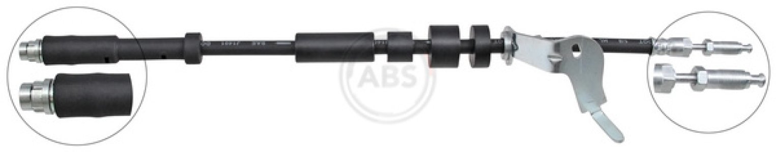 PRZEWÓD HAMULCOWY GIĘTKI VOLVO S60 III 19- PP