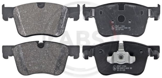 Klocki hamulcowe przód A.B.S. 35167 1623162380 PEUGEOT 3008  16