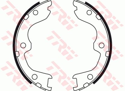 Szczęki hamulcowe TRW GS8730 D40F0AR06K