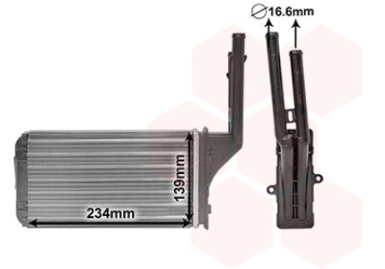 Nagrzewnica VAN WEZEL 40006049 96090004