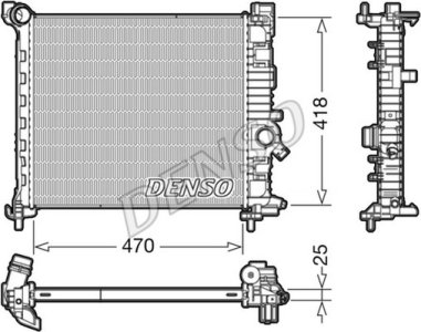 CHŁODNICA SILNIKA OPEL