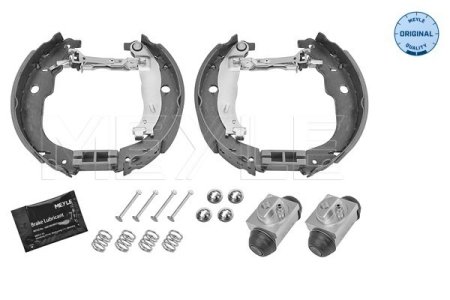 ZESTAW SZCZĘK HAM. CITROEN C3/DS3 1,2-1,6 09- KPL. Z CYLINDERKAMI