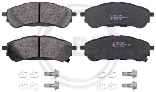 KLOCKI HAMULC. FORD RANGER (TKE) 18- TYŁ