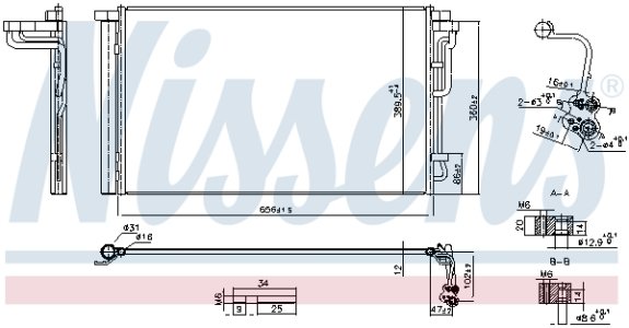 CHŁODNICA KLIMATYZACJI HYUNDAI