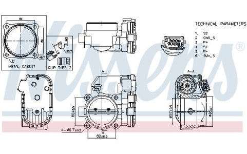 PRZEPUSTNICA POWIETRZA MERCEDES