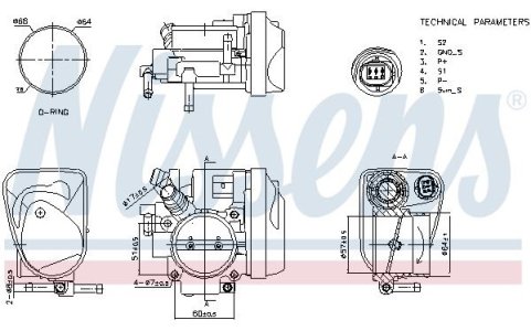 PRZEPUSTNICA POWIETRZA OPEL