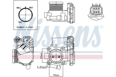 PRZEPUSTNICA POWIETRZA OPEL