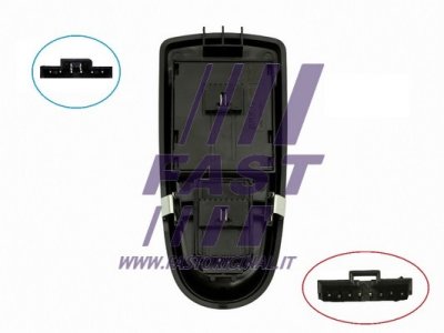 PRZEŁĄCZNIK SZYBY IVECO DAILY 06> LE LUSTERKO 12> 8-PIN + 6-PIN