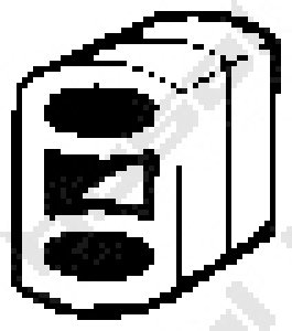 WIESZAK TŁUMIKA OPEL 255.095