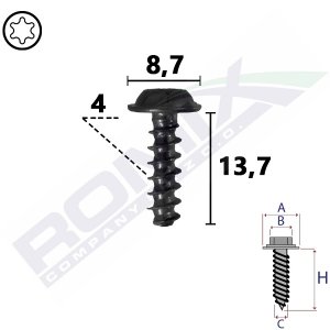 WKRĘT MONTAŻOWY BMW, MINI, BMW MOTO