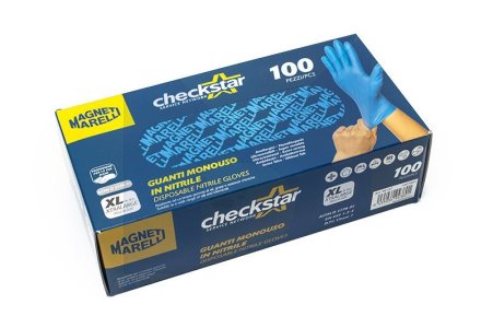RĘKAWICE NITRYLOWE JEDNORAZOWE MAGNETI MARELLI 099700120080 XL 100 SZTUK