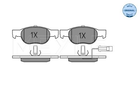 KLOCKI HAM. FIAT P. BRAVO/BRAVA/MAREA 95-02 Z CZUJNIKIEM