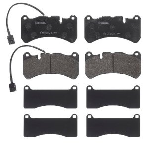 KLOCKI HAMULC. ALFA ROMEO GIULIA 2,9  15- PRZÓD