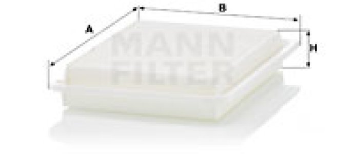 Filtr powietrza MANN-FILTER C30009 