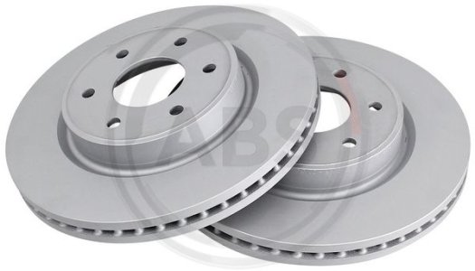 Tarcza hamulcowa A.B.S. 18697 402064KJ1B NISSAN NP300 NAVARA 15