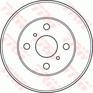 Tarcza hamulcowa TRW DF4884 4351210090