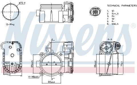 PRZEPUSTNICA POWIETRZA AUDI